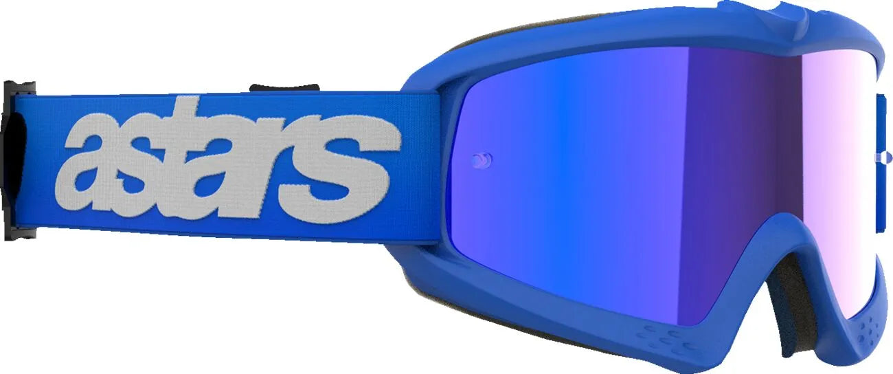 Alpinestars Crossbril Youth Vision Blaze Blue Mirror-Blue