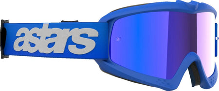 Alpinestars Crossbril Youth Vision Blaze Blue Mirror-Blue