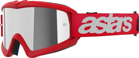 Alpinestars Crossbril Youth Vision Blaze Red Mirror-Silver