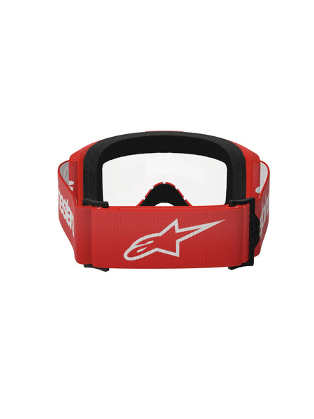 Alpinestars Crossbril Vision 3 Wordmark Red Clear