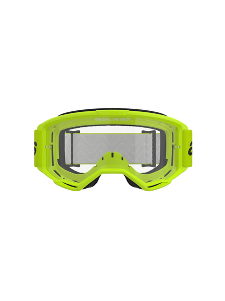 Alpinestars Crossbril Vision 3 Wordmark Yellow Clear