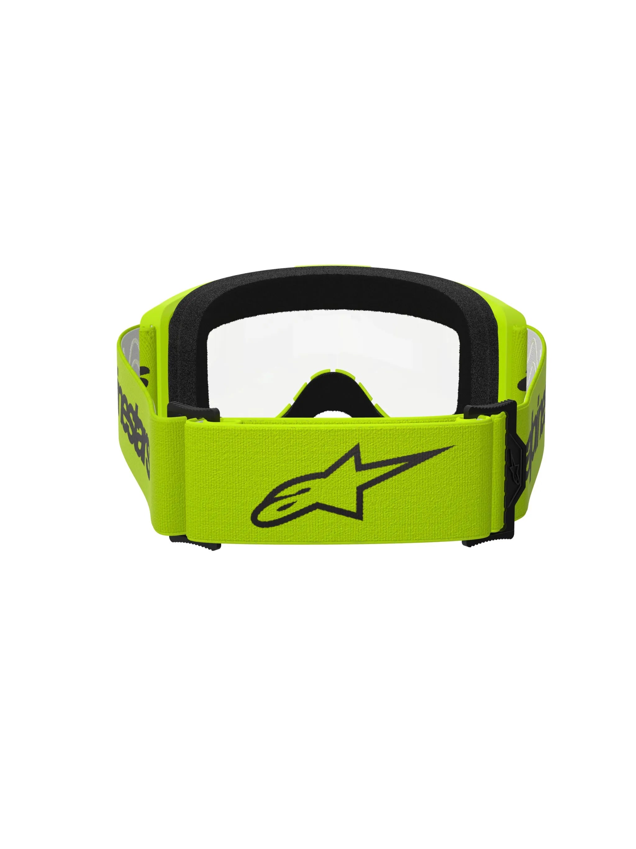 Alpinestars Crossbril Vision 3 Wordmark Yellow Clear