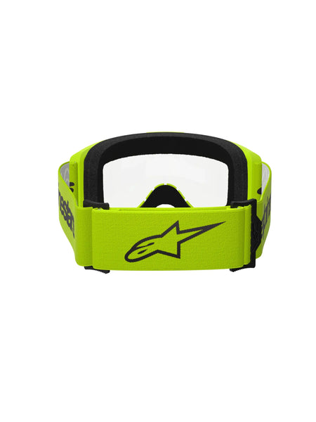 Alpinestars Crossbril Vision 3 Wordmark Yellow Clear