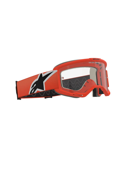Alpinestars Crossbril Vision 5 Corp Orange Clear