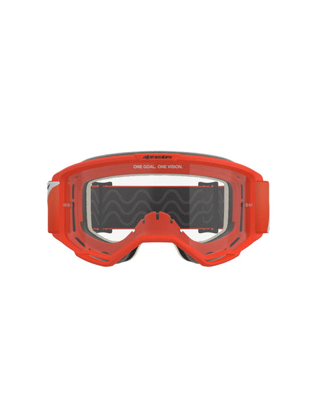 Alpinestars Crossbril Vision 5 Corp Orange Clear