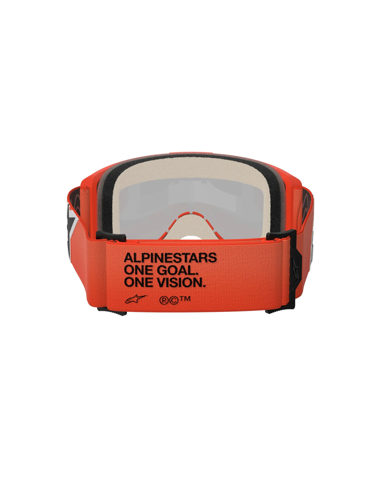 Alpinestars Crossbril Vision 5 Corp Orange Mirror-Red
