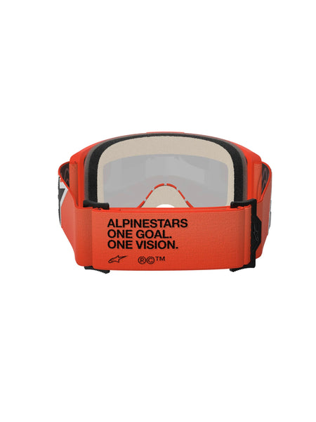 Alpinestars Crossbril Vision 5 Corp Orange Mirror-Red