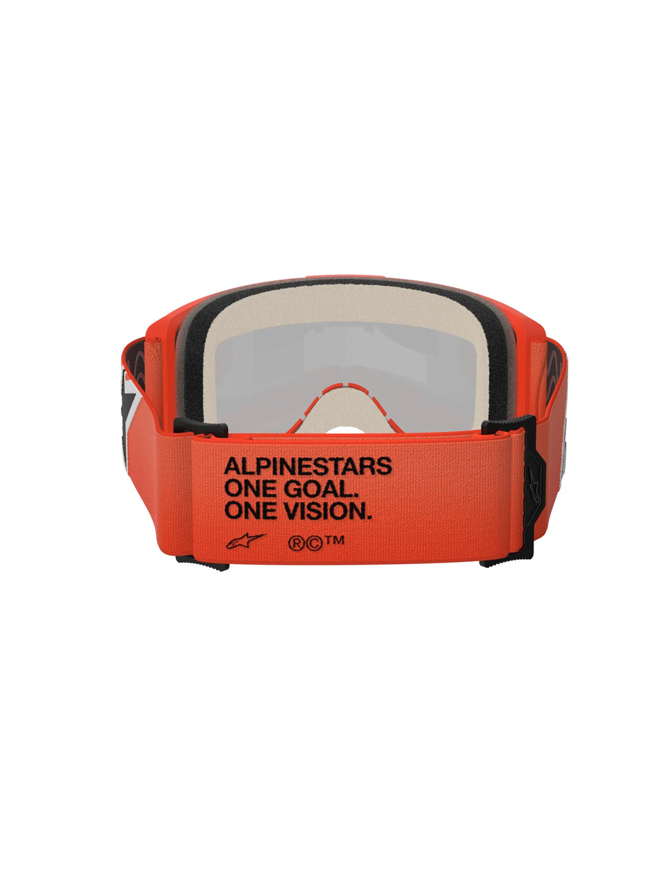 Alpinestars Crossbril Vision 5 Corp Orange Mirror-Red