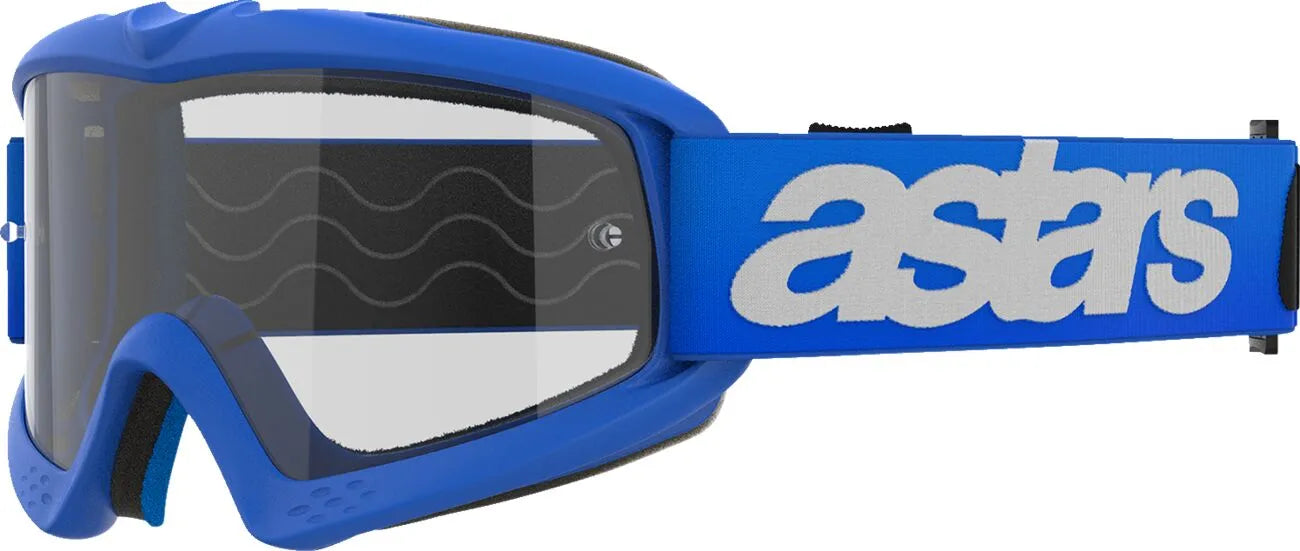 Alpinestars Crossbril Youth Vision Blaze Blue Clear