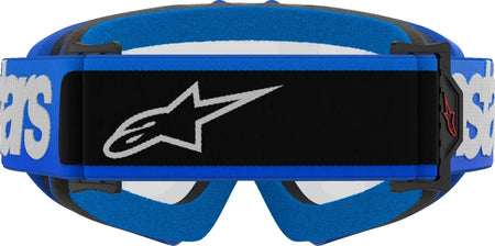 Alpinestars Crossbril Youth Vision Blaze Blue Clear