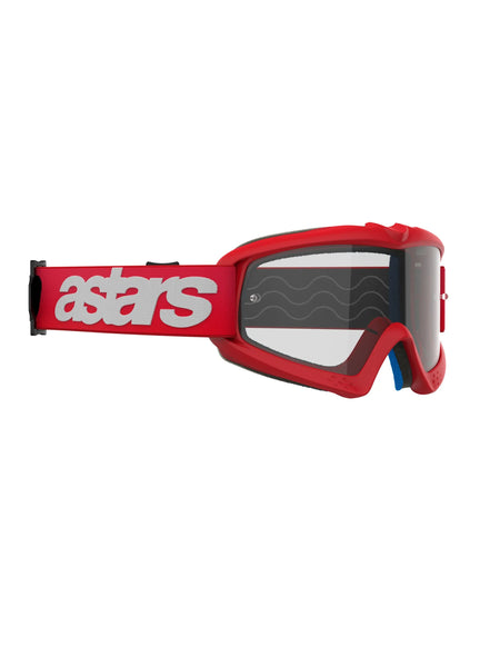 Alpinestars Crossbril Youth Vision Blaze Red Clear