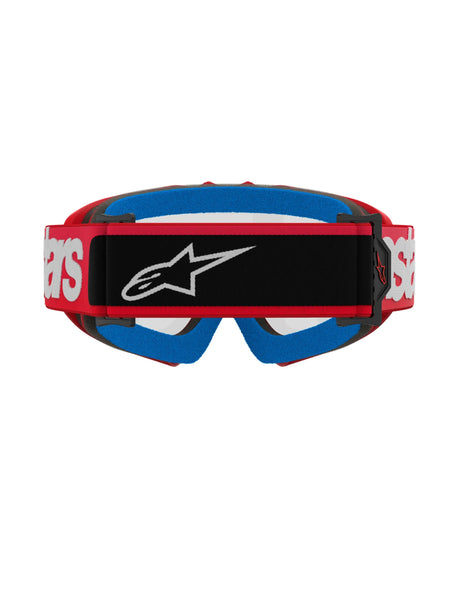 Alpinestars Crossbril Youth Vision Blaze Red Clear