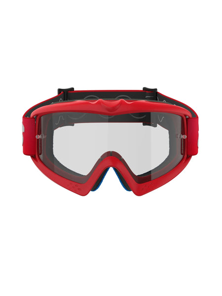 Alpinestars Crossbril Youth Vision Blaze Red Clear