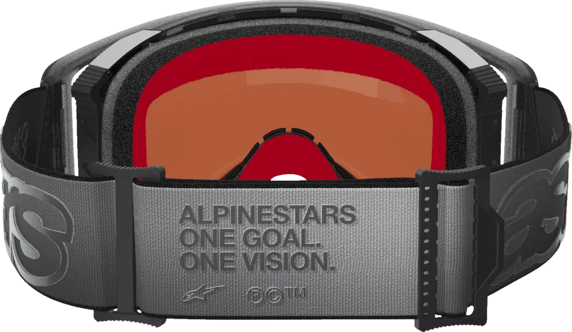 Alpinestars Crossbril Supertech Vista Black Mirror-Gold