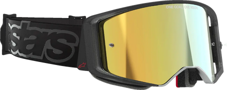 Alpinestars Crossbril Supertech Vista Black Mirror-Gold