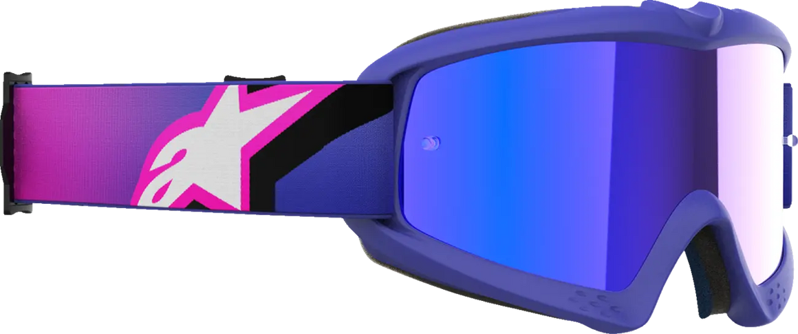Alpinestars Crossbril Youth Vision Corp Purple Fluo/Pink/Mirror Blue