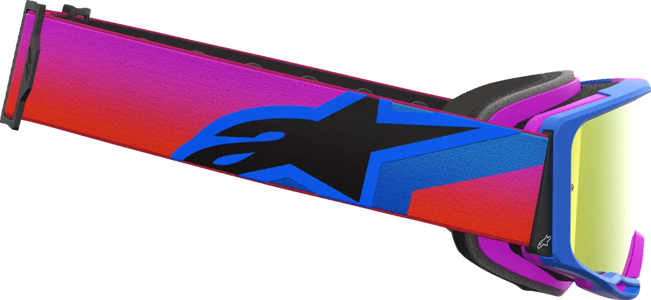 Alpinestars Crossbril Vision 8 Corp Blue/Purple/Orange Mirror-Red