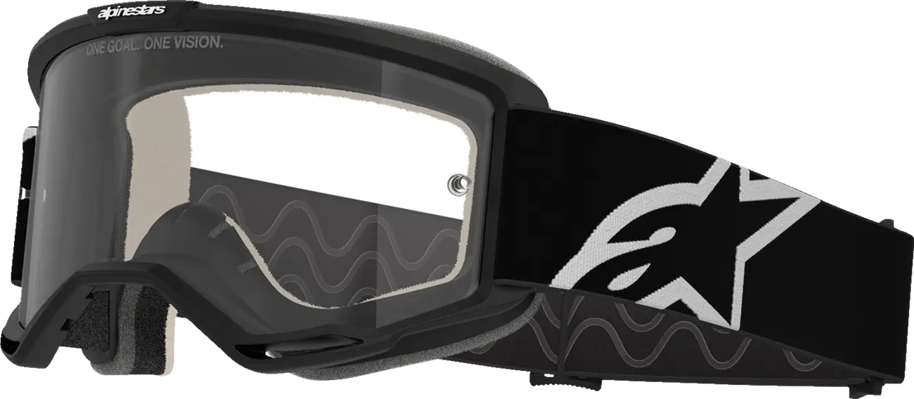 Alpinestars Crossbril Vision 5 Corp Black Clear