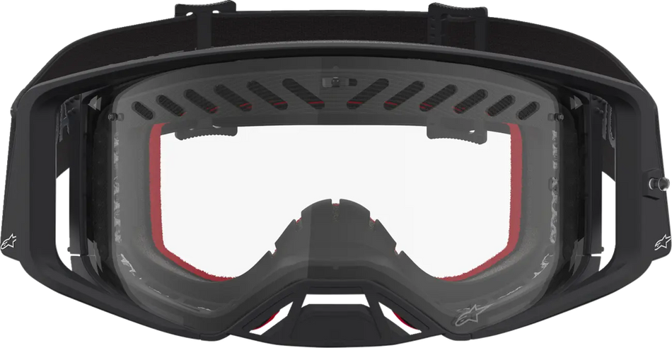 Alpinestars Crossbril Supertech Dura Air Fluid Black/Silver/Clear