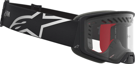 Alpinestars Crossbril Supertech Dura Air Fluid Black/Silver/Clear