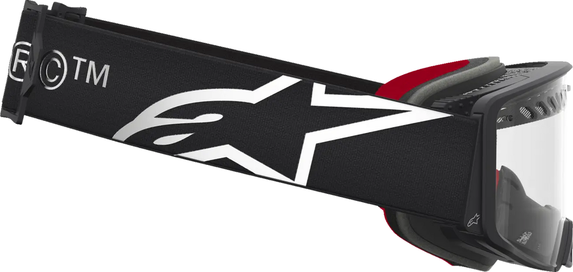 Alpinestars Crossbril Supertech Dura Air Fluid Black/Silver/Clear