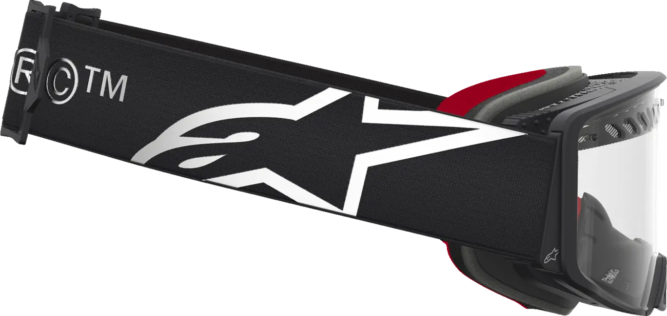 Alpinestars Crossbril Supertech Dura Air Fluid Black/Silver/Clear