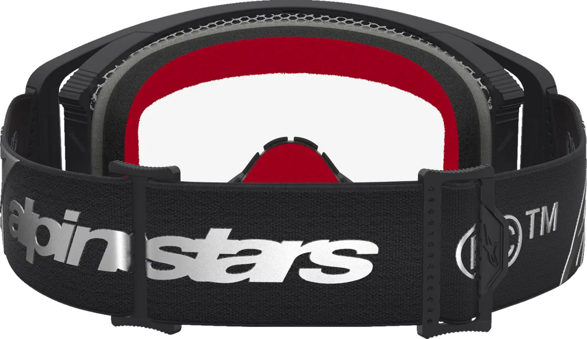 Alpinestars Crossbril Supertech Dura Air Fluid Black/Silver/Clear