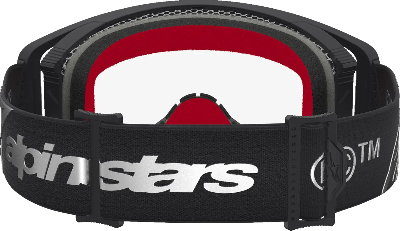 Alpinestars Crossbril Supertech Dura Air Fluid Black/Silver/Clear