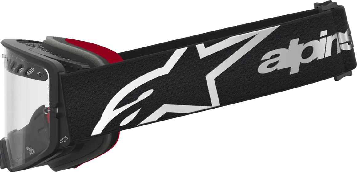 Alpinestars Crossbril Supertech Dura Air Fluid Black/Silver/Clear