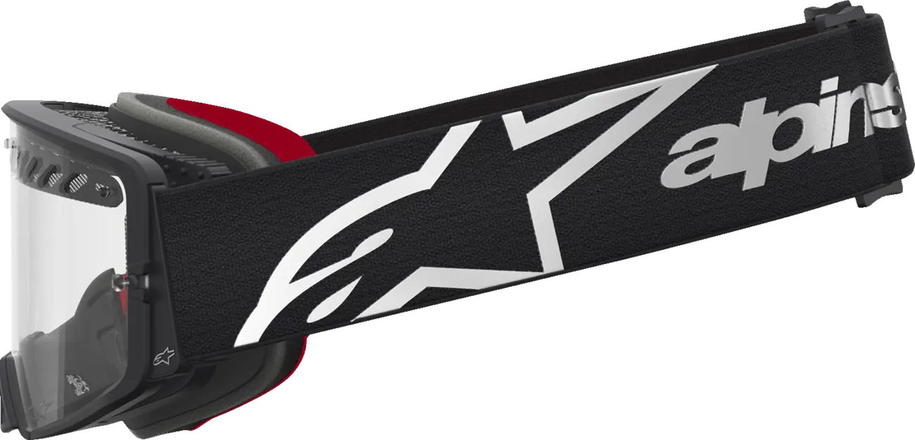 Alpinestars Crossbril Supertech Dura Air Fluid Black/Silver/Clear