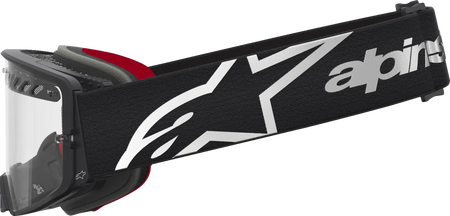 Alpinestars Crossbril Supertech Dura Air Fluid Black/Silver/Clear