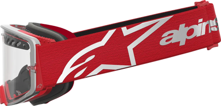 Alpinestars Crossbril Supertech Dura Air Fluid Red/Silver/Clear