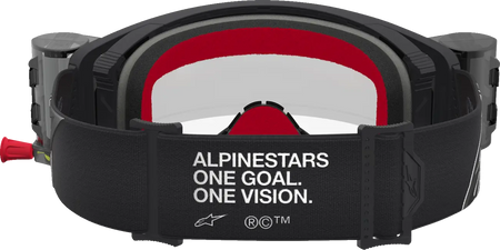 Alpinestars Crossbril Supertech Firma Roll Off Black/Silver/Clear