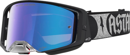 Alpinestars Crossbril Supertech Atrox Black Silver Mirror Mirror-Pink