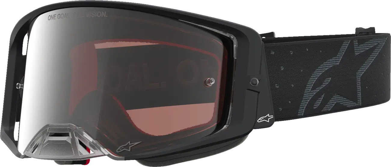 Alpinestars Crossbril Supertech Cloak Black Mirror Silver