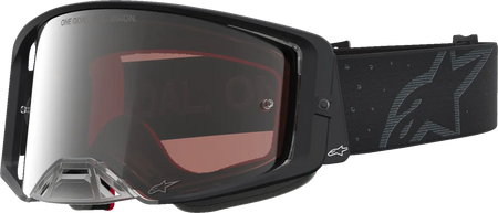 Alpinestars Crossbril Supertech Cloak Black Mirror Silver