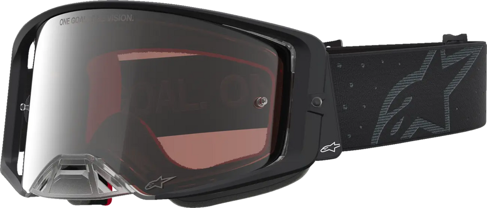 Alpinestars Crossbril Supertech Cloak Black Mirror Silver