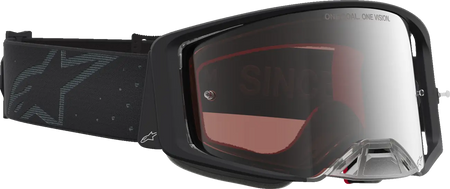Alpinestars Crossbril Supertech Cloak Black Mirror Silver