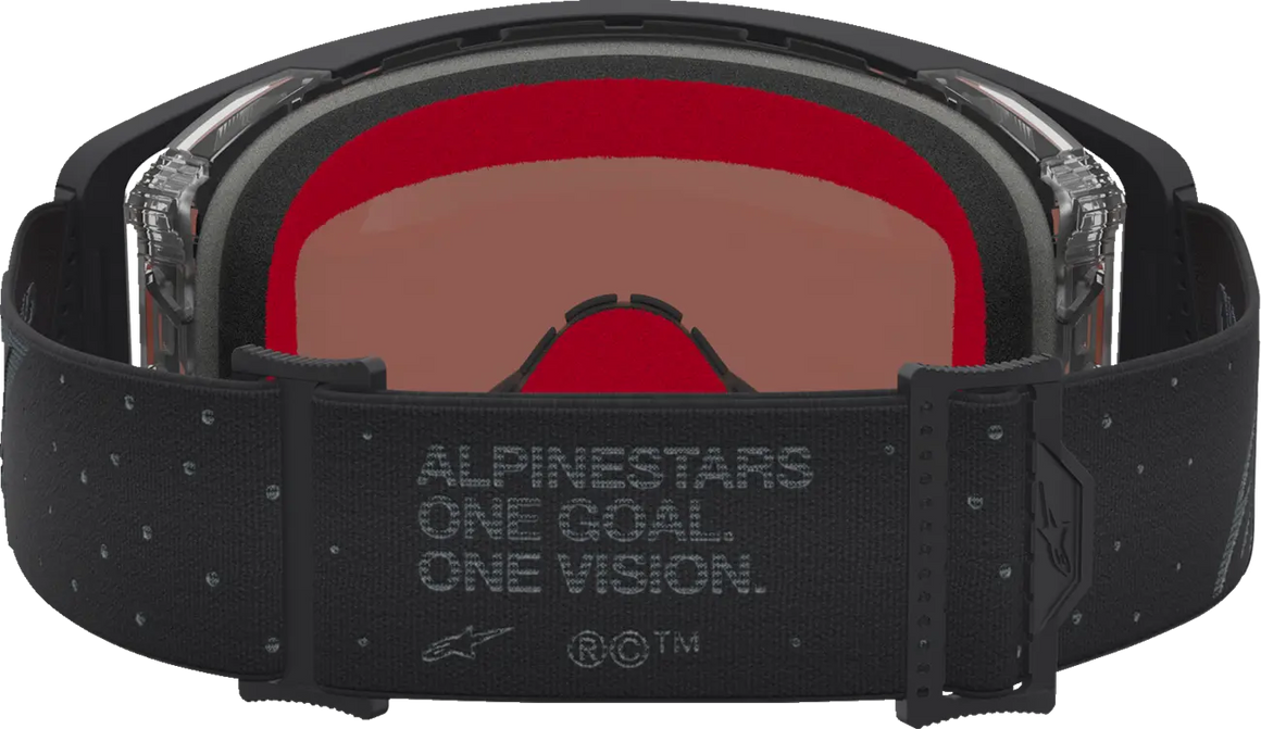 Alpinestars Crossbril Supertech Cloak Black Mirror Silver
