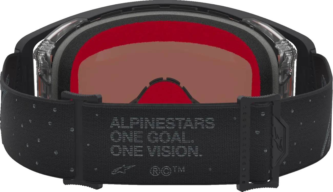 Alpinestars Crossbril Supertech Cloak Black Mirror Silver
