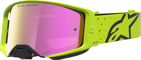 Alpinestars Crossbril Supertech Vesta Yellow Fluo Black Mirror-Red