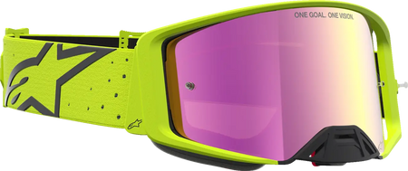 Alpinestars Crossbril Supertech Vesta Yellow Fluo Black Mirror-Red