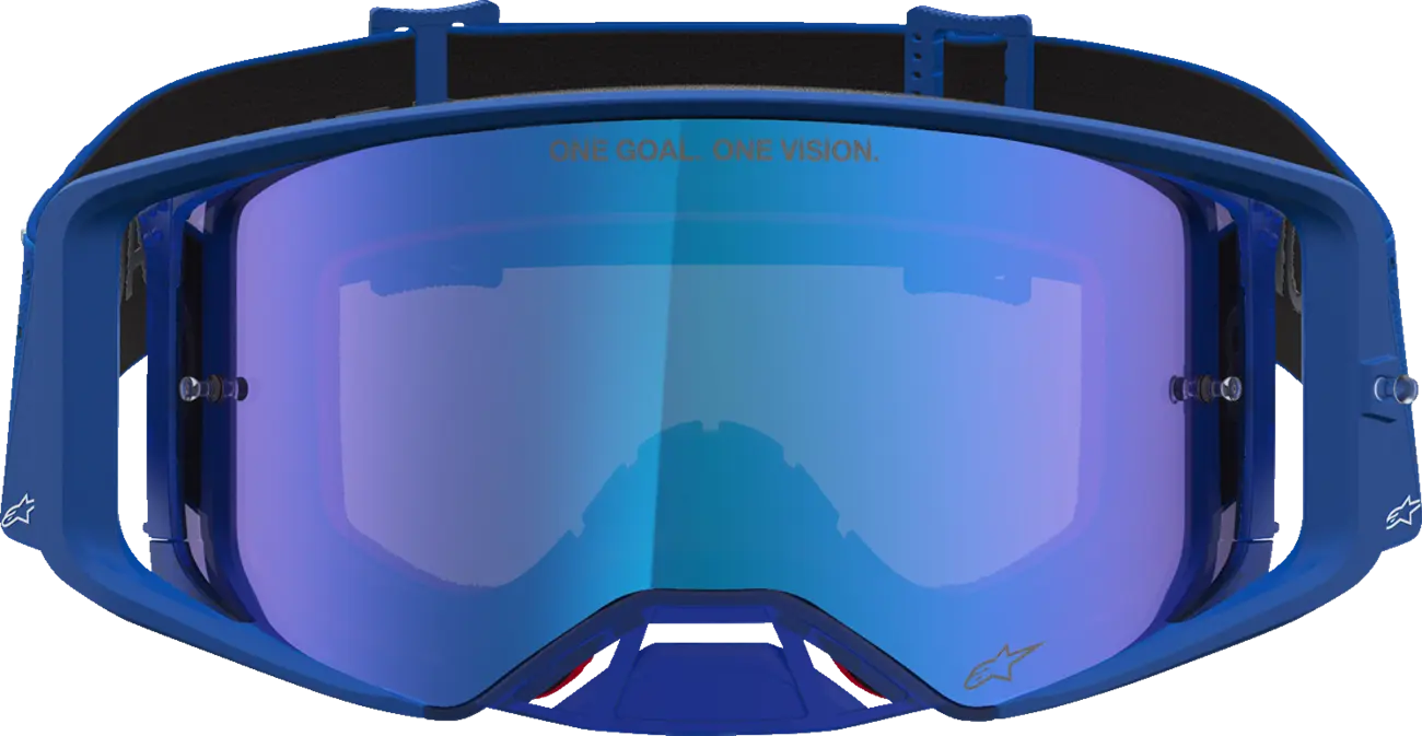Alpinestars Crossbril Supertech Vesta Blithe Blue White Mirror-Blue