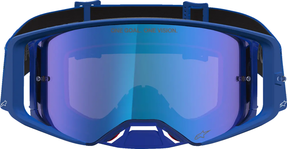 Alpinestars Crossbril Supertech Vesta Blithe Blue White Mirror-Blue