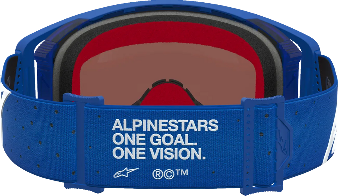Alpinestars Crossbril Supertech Vesta Blithe Blue White Mirror-Blue