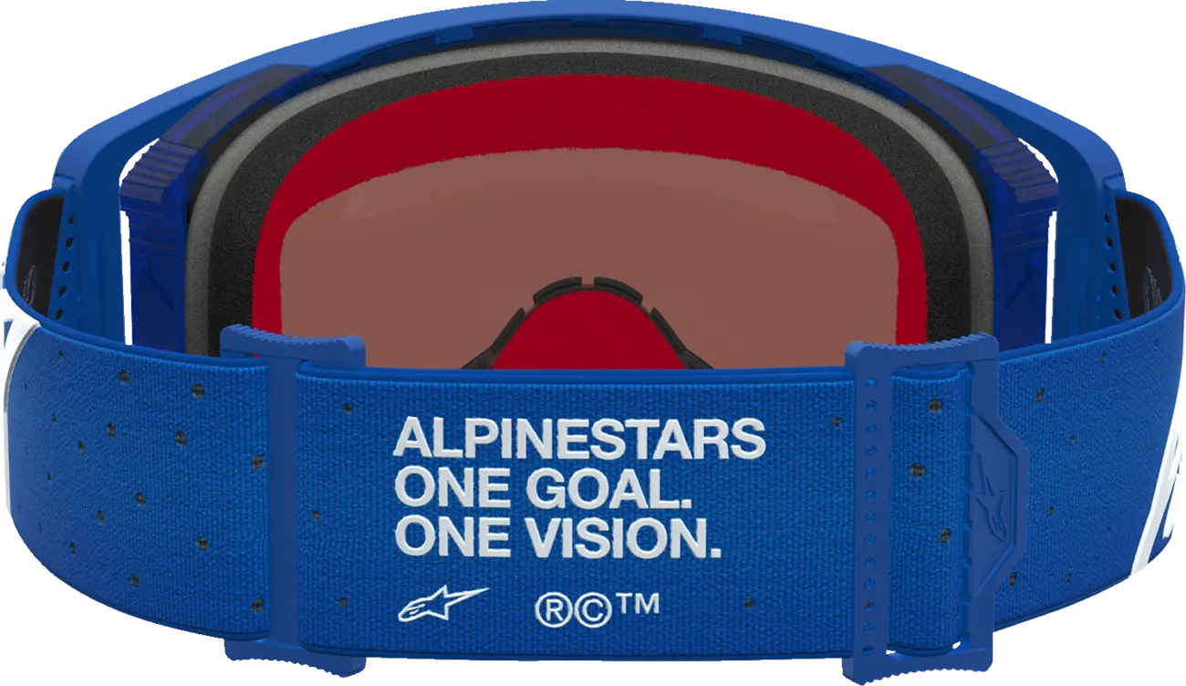 Alpinestars Crossbril Supertech Vesta Blithe Blue White Mirror-Blue