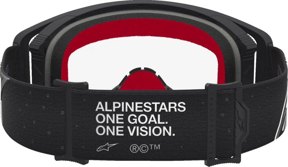 Alpinestars Crossbril Supertech Vesta Black Matte Silver Silver-Matte