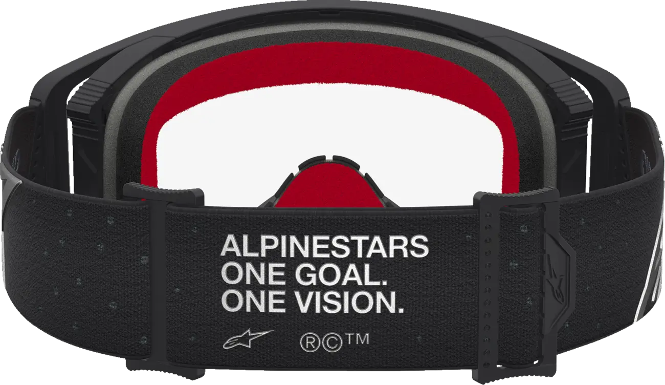 Alpinestars Crossbril Supertech Vesta Black Matte Silver Silver-Matte