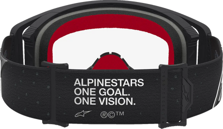 Alpinestars Crossbril Supertech Vesta Black Matte Silver Silver-Matte