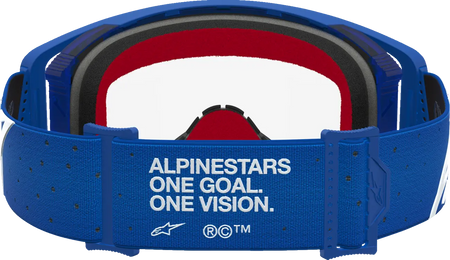 Alpinestars Crossbril Supertech Vesta Blue/White/Clear